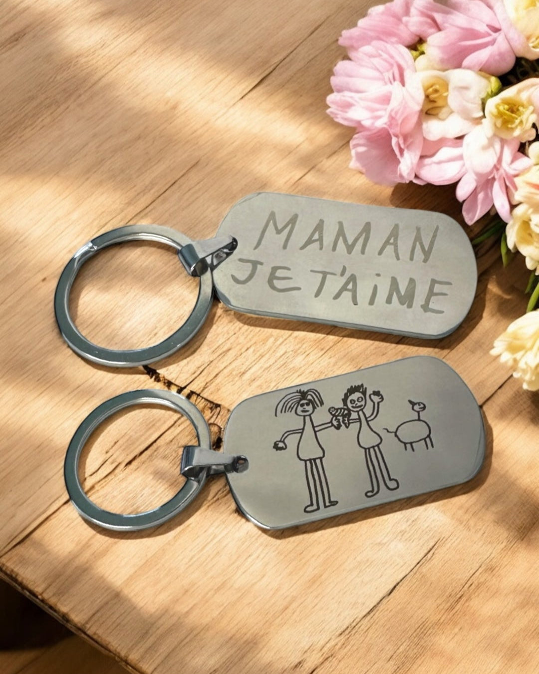 Porte clé crée par vos enfants
