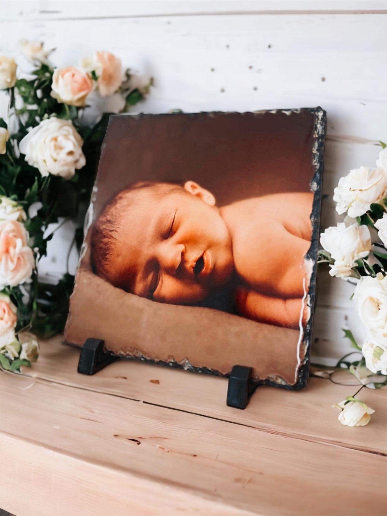 Photo sur Ardoise - Taille M - 20x20cm
