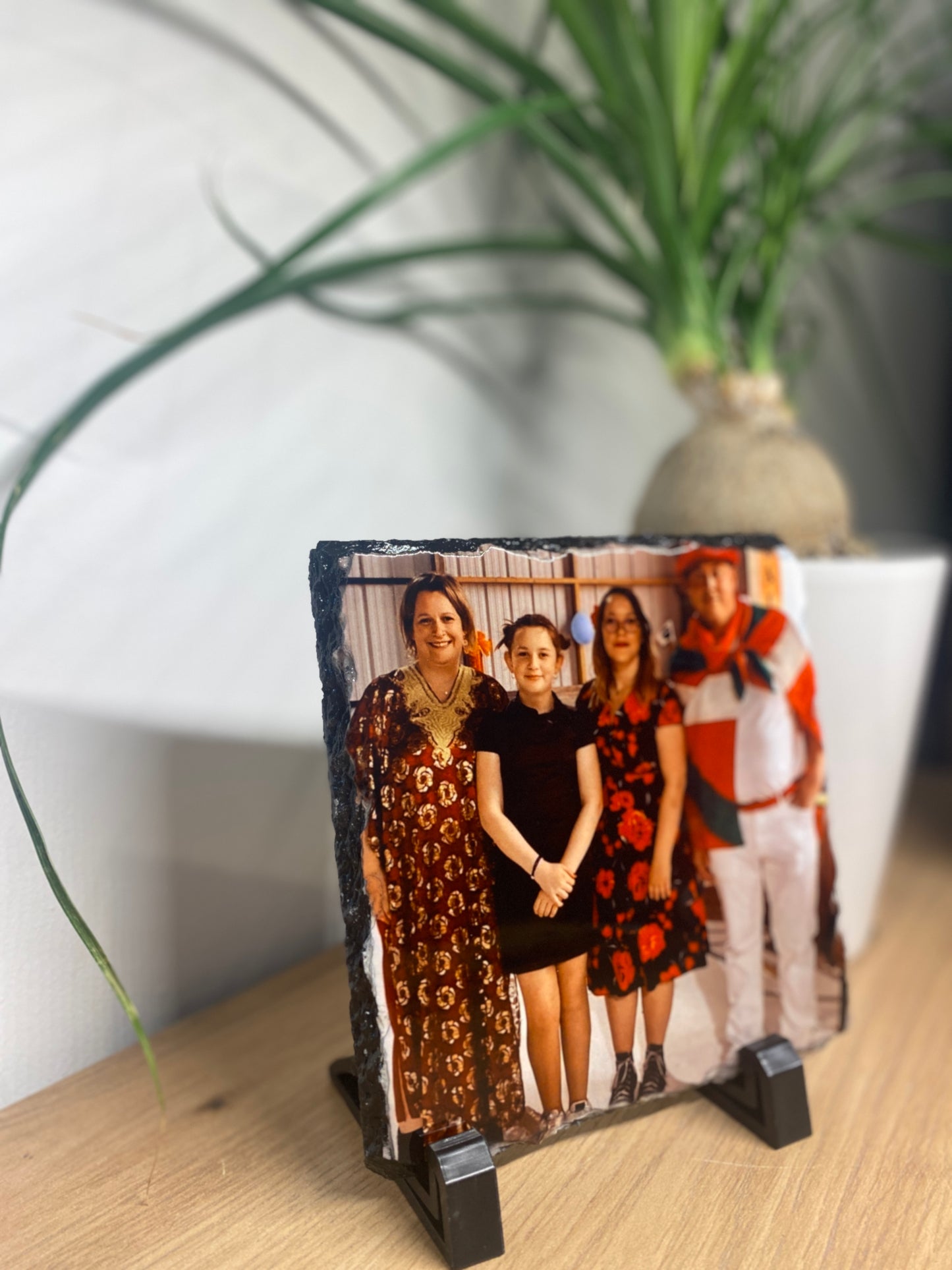 Photo sur Ardoise - Taille S - 15x15cm