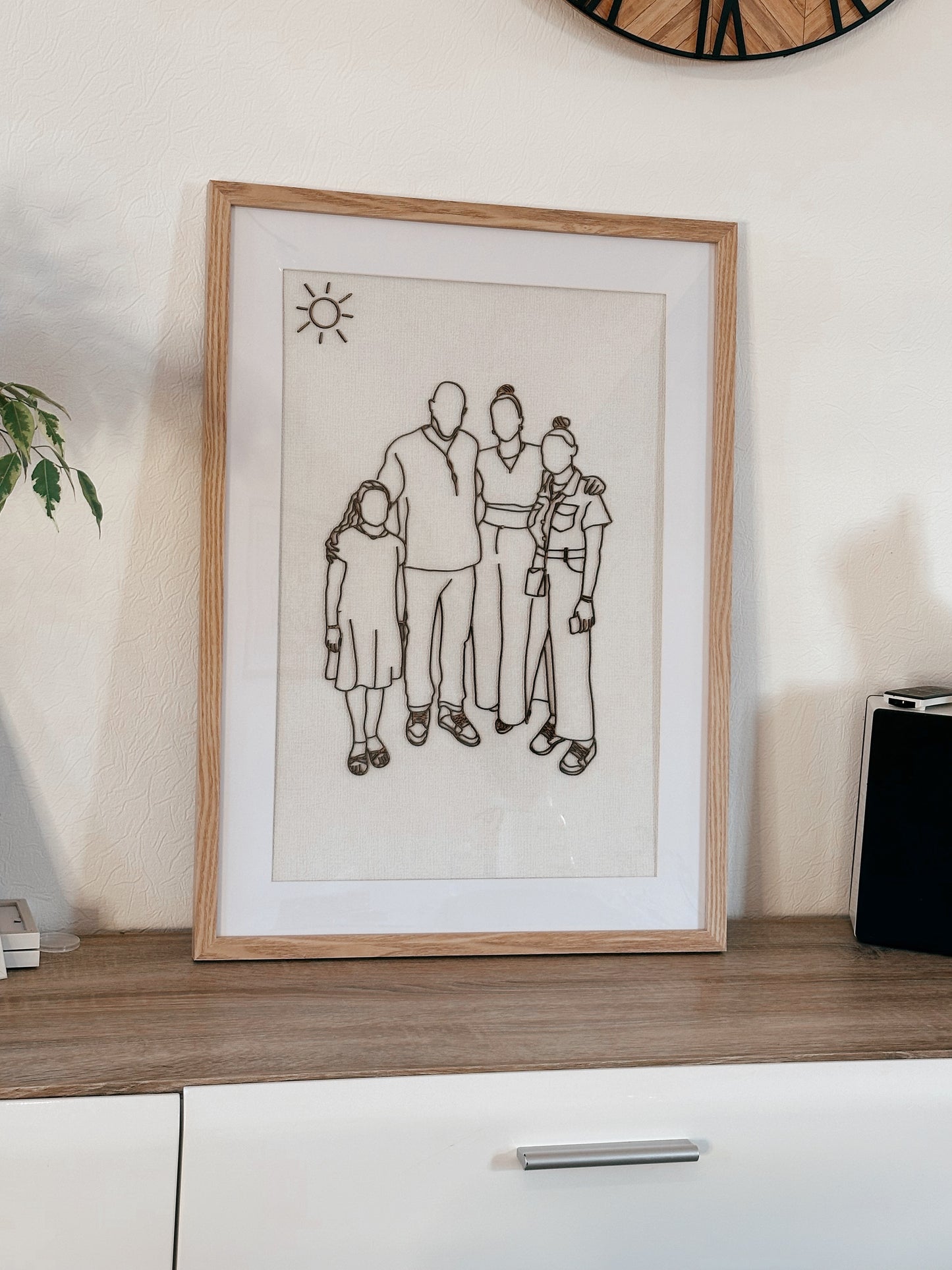 Cadre Line art
