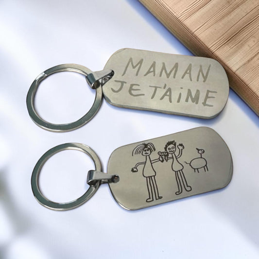 Porte clé crée par vos enfants