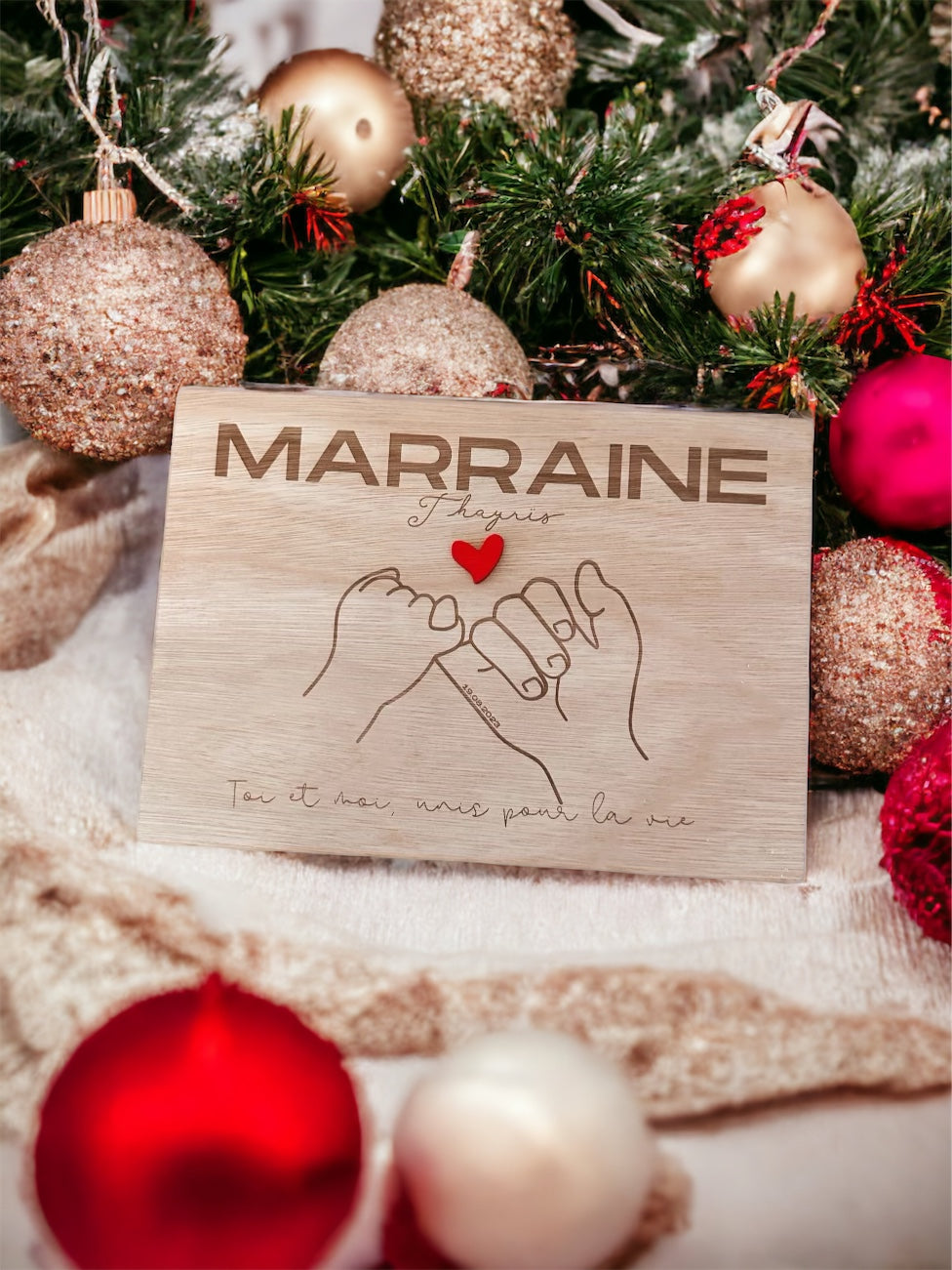 Plaque Cadeau Marraine/Parrain