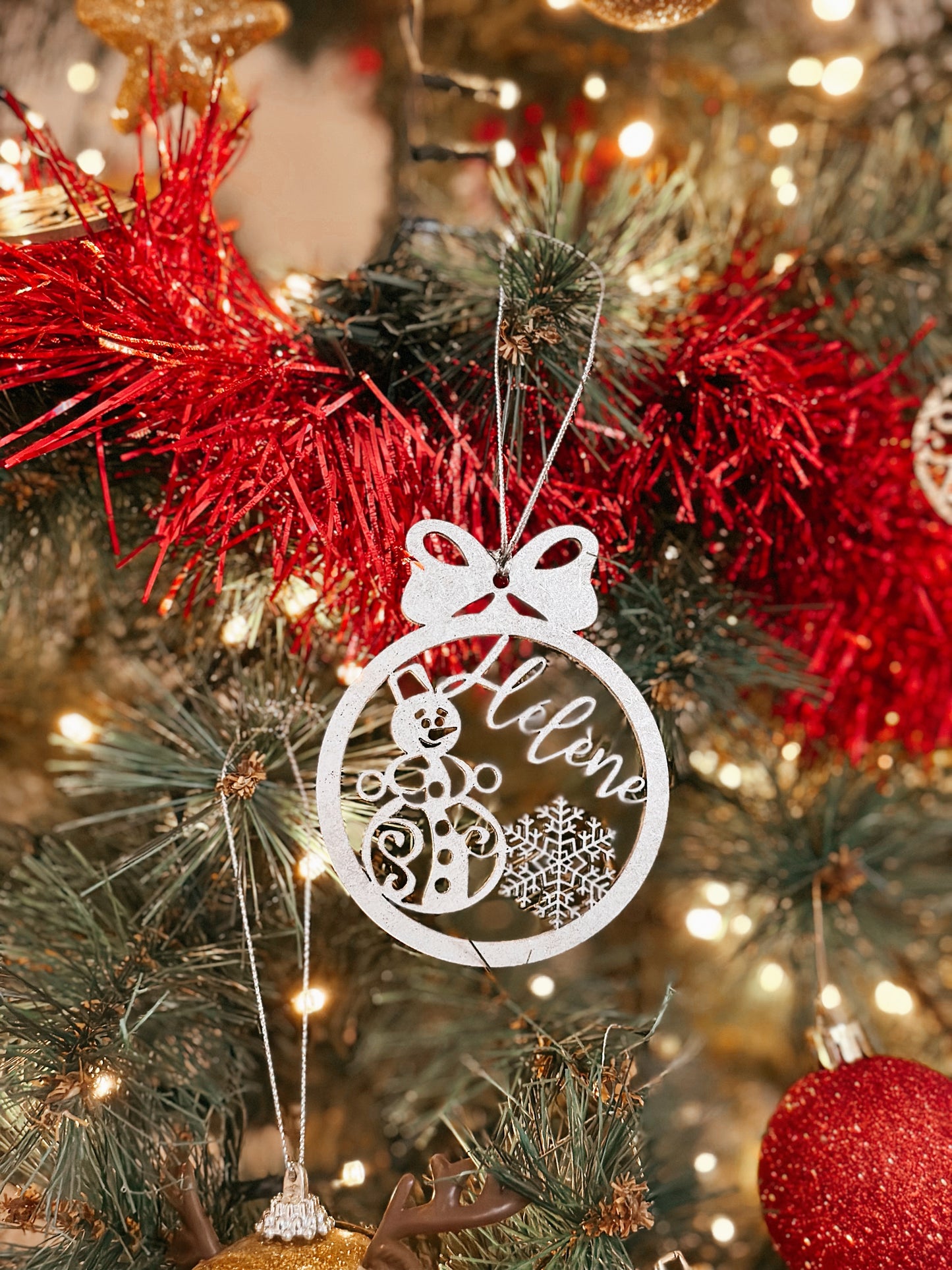 Boules de Noël personnalisable