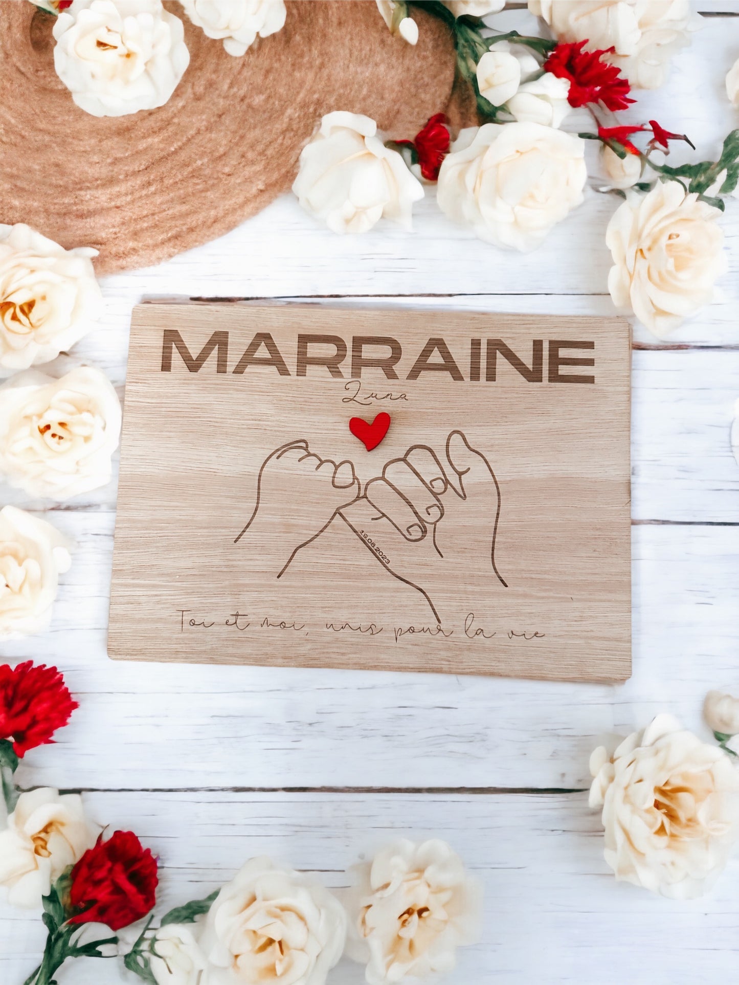 Plaque Cadeau Marraine/Parrain