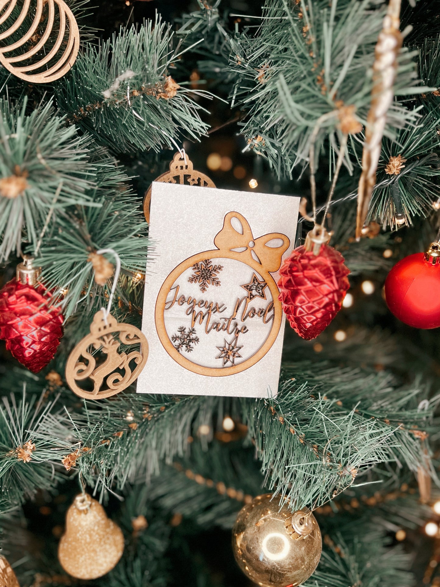 Boules de Noël personnalisable